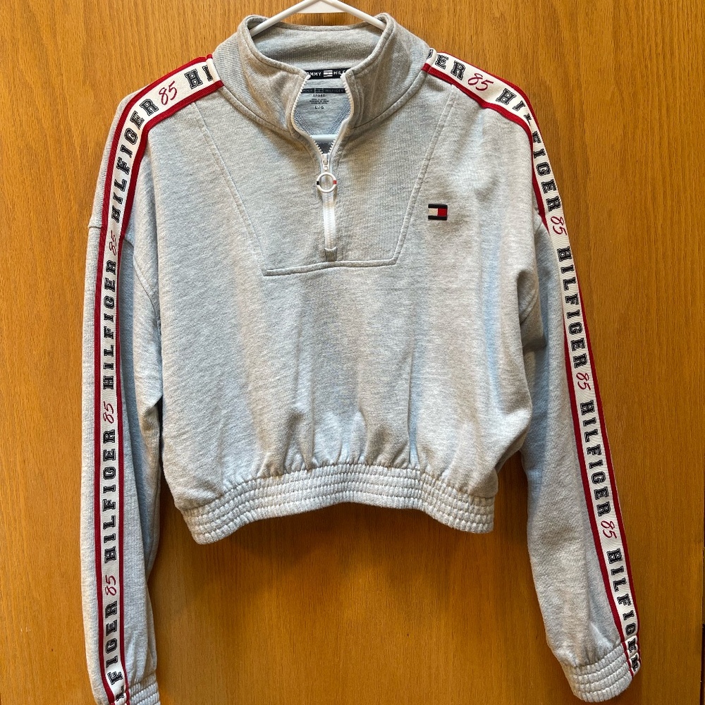 Tommy Hilfiger Cropped 1/4 Zip